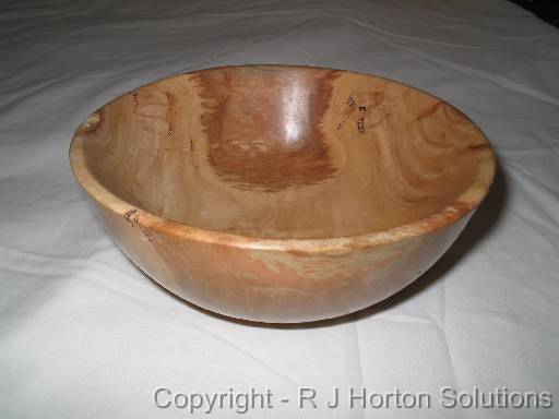 Stringy Bark Root_2 Size 17cm (6.75in) - Deep Bowl - $A55